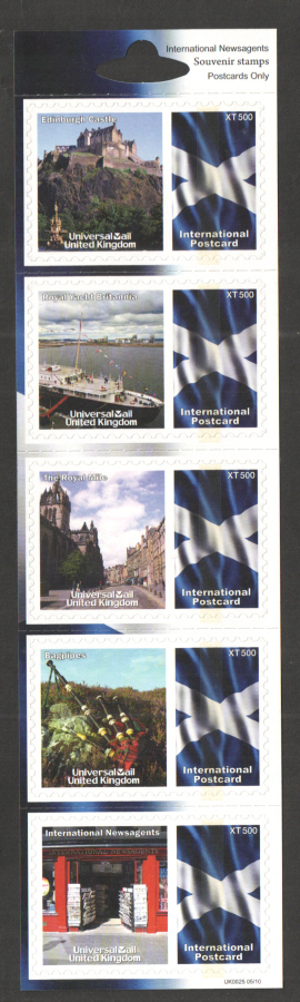 (image for) UK0025 International Newsagents Universal Mail Stamps Dated: 05/10